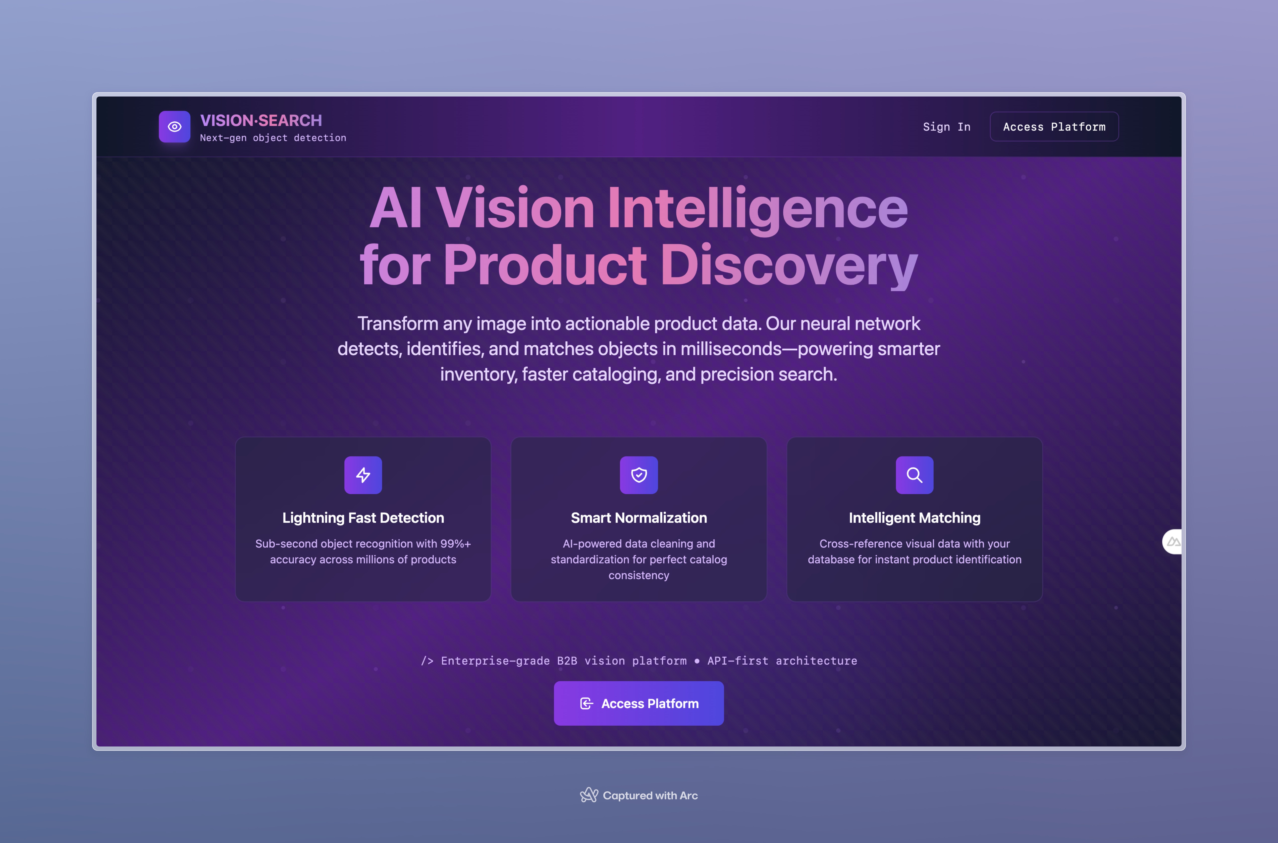 Visual Recognition System